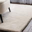 Tachiana Hand Tufted Shaggy Ivory Area Rug-526950336