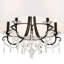 Lustre noir mat 5 lumières Havant