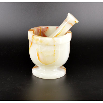 Marble Mortar And Pestle Set