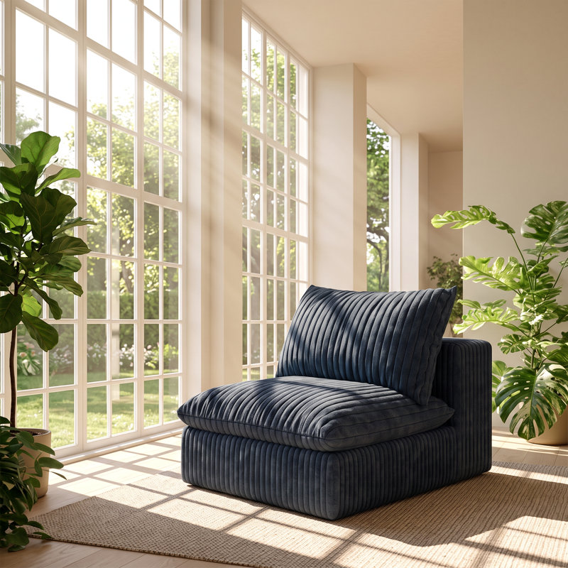39.8 " Corduroy Sofa