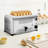 6-Slice Pop-up Bread Machine