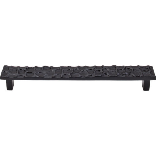 Cobblestone 7 9/16" Center to Center Bar Pull, Coal Black