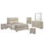 Rustic Farmhouse Bedroom Set With LED Headboard-1558386671-1558386670-1558386658