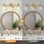 Zachari 3 - Light LED Dimmable Bathroom Vanity Light With Crystal Bubbles-1325612545