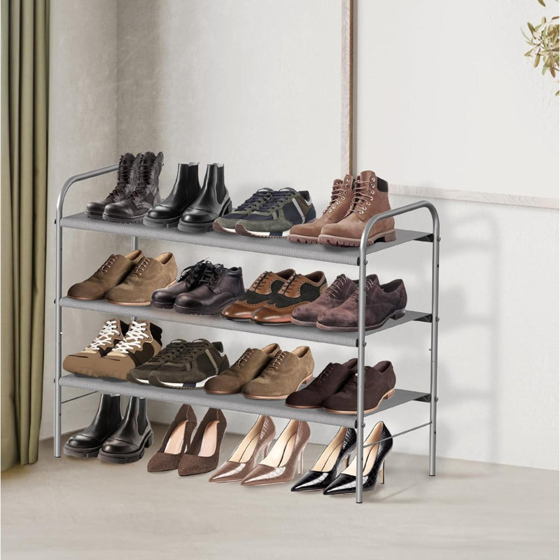 9 paires d'accents, Gris, 20,9 po H x 26,8 po L x 11,2 po P
