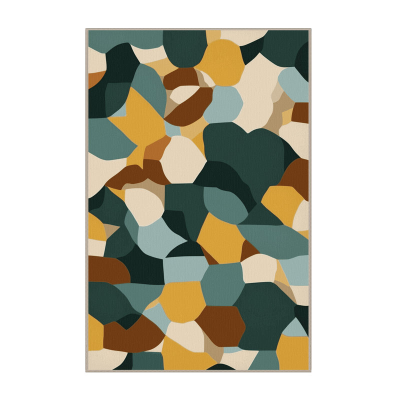 Pixel Layered Lands Rug, Rectangle 3' x 5'