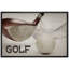 Impression sur toile encadrée de décorations de chambre à coucher de golf moderne et rustique-108345405-108345406