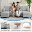 5 Seater Chenille Sectional-135101071