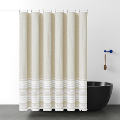 Nantucket Striped Shower Curtain