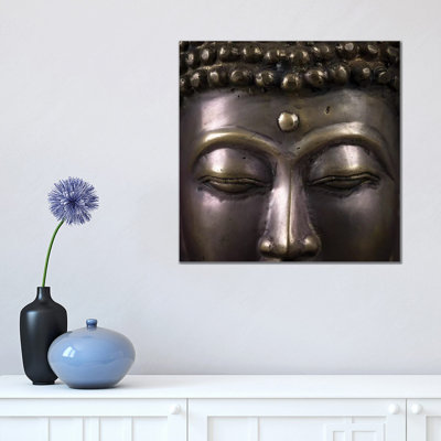Buddha II 1 Piece Wrapped Canvas Wall Art