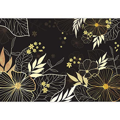 Murale fleurs de la jungle