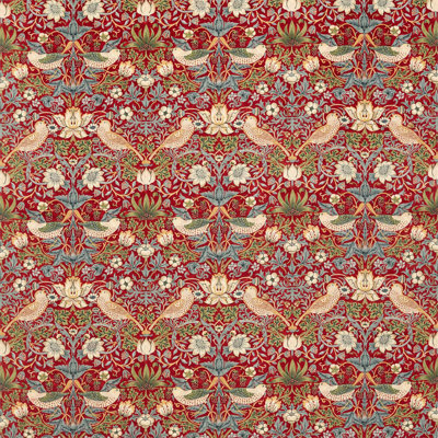 Strawberry Thief Velvet Fabric