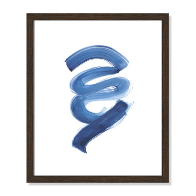 Slinky Indigo I by Filippo Ioco - Painting Print