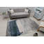 Tapis argenté contemporain Claudeen-55980589
