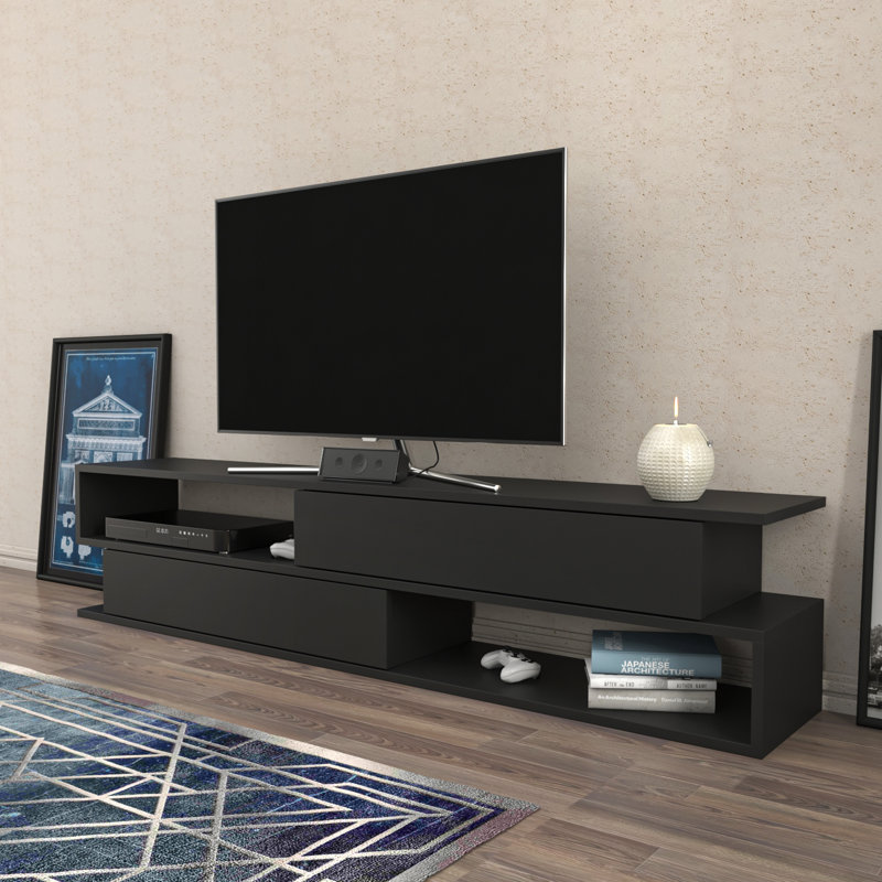 Margrete TV Stand for TVs up to 70", Anthracite