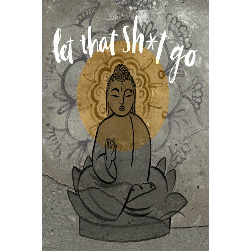 Let It Go I by Jennifer Paxton Parker - Painting on Canvas, 122 cm H x 81 cm W, Black Floater Framed