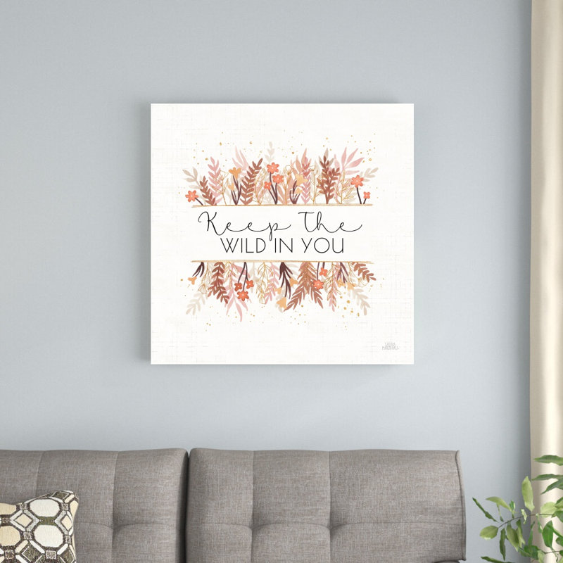 «Desert Blooms I» par Laura Marshall, impression sur toile tendue, H 30 po x l 30 po