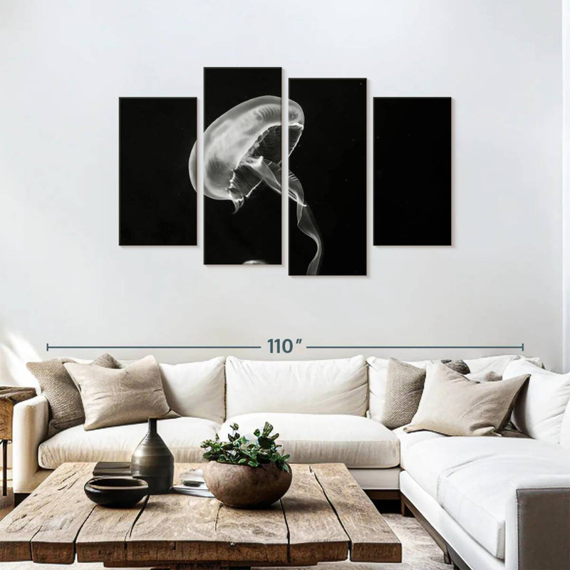 Brampt Jellyfish, 48" H x 75" W