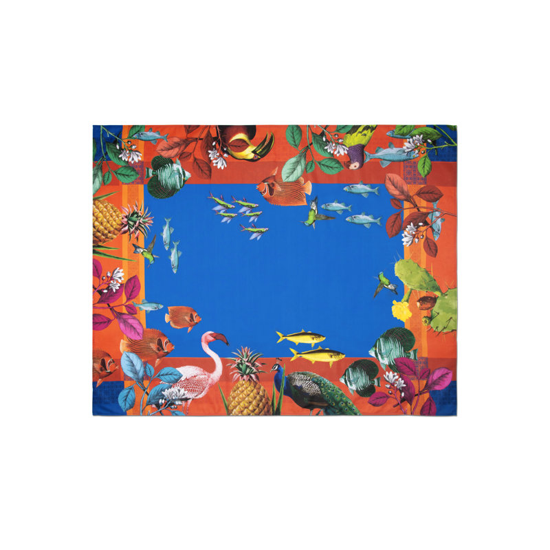 Excelsa tablecloth Rhapsody cotton 140x240 cm multicolor