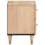 Phennicie 40cm W Solid + Manufactured Wood Bedside Table