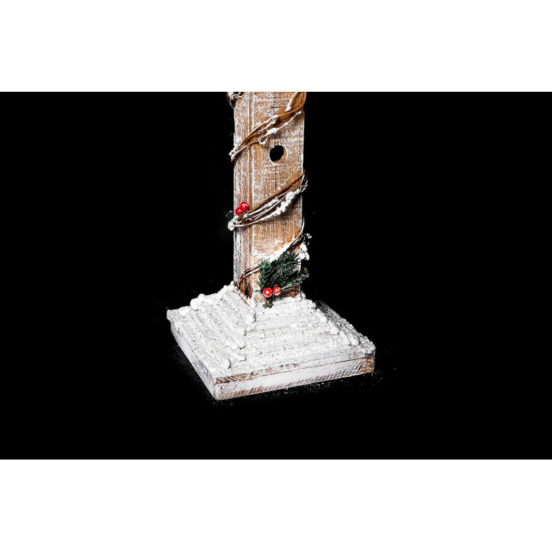 PVC No Holiday Shaped Ornament, 85 cm x 19cm x 19cm, Gold