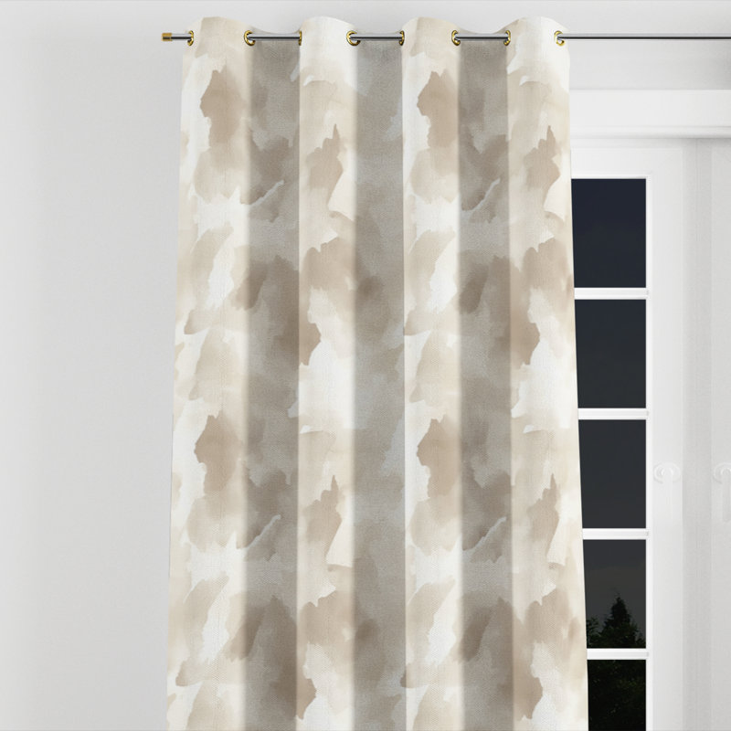 Rideaux Modern Modern, Œillets dorés, L 52 po x L 108 po