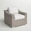 Chaise de patio entièrement assemblée avec coussins-1806242439