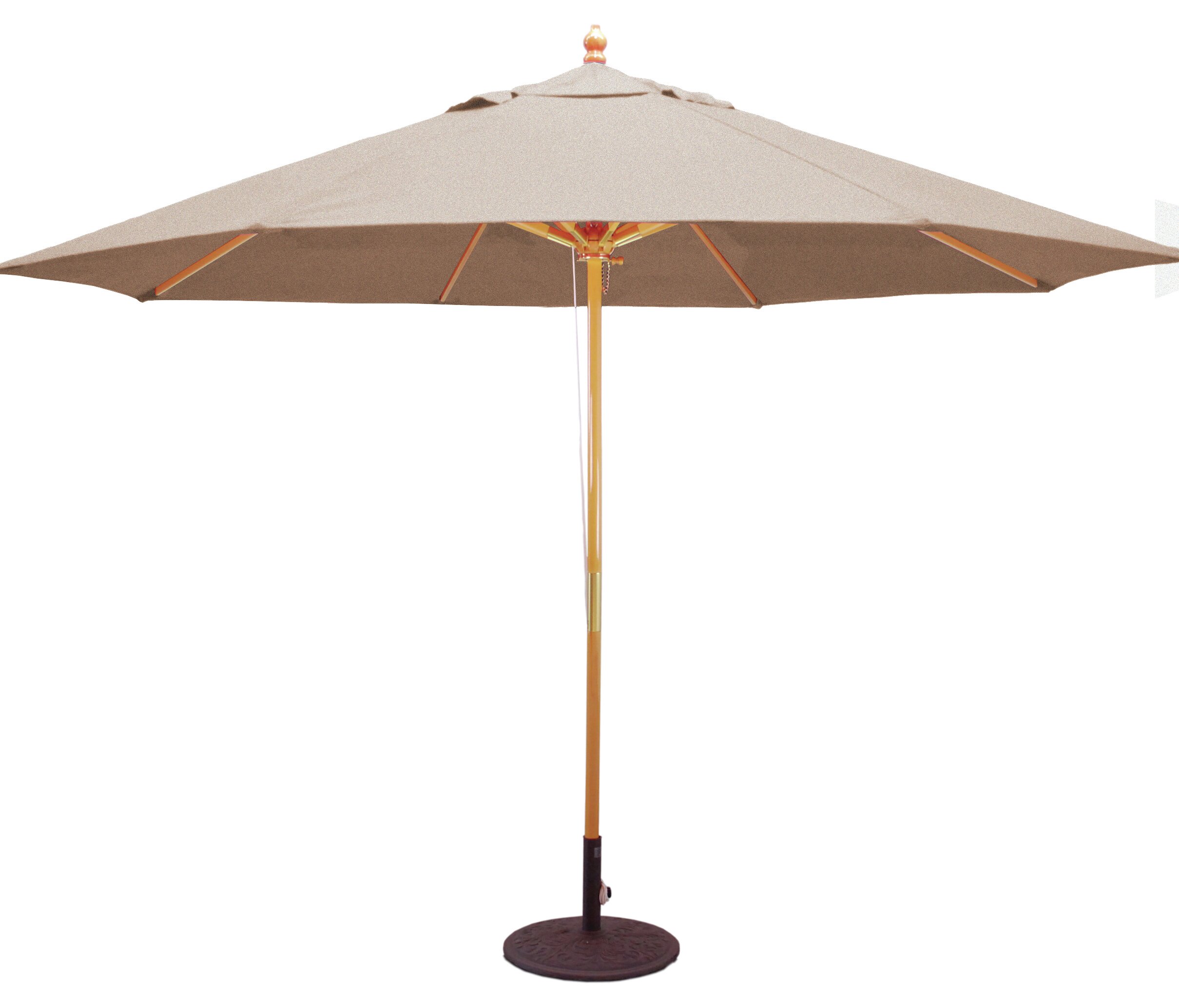 Arlmont & Co. Nadasha 132'' Market Sunbrella® Umbrella | Wayfair