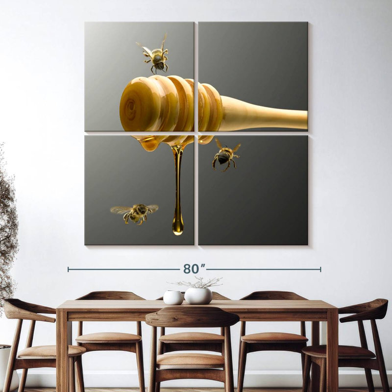 Moule à miel et abeilles Brampt, H 74 po x l 74 po