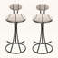Ensemble de 2 chaises d'appoint rembourrées-1085464606