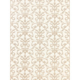 The MET x The House of Scalamandre Saxony Scroll Wallcovering
