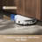 MOVA S70 Roller Robot Vacuum and Mop, HydroForce Mopping with 4700Pa Downward Pressure, 30,000Pa Suction, 90mm Ultra Slim Body, MaxiReach Edge-to-Edge Cleaning, Auto 80°C Self-Cleaning Roller Mop