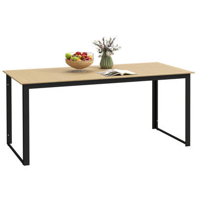 Rectangular 6 - Person Outdoor Table