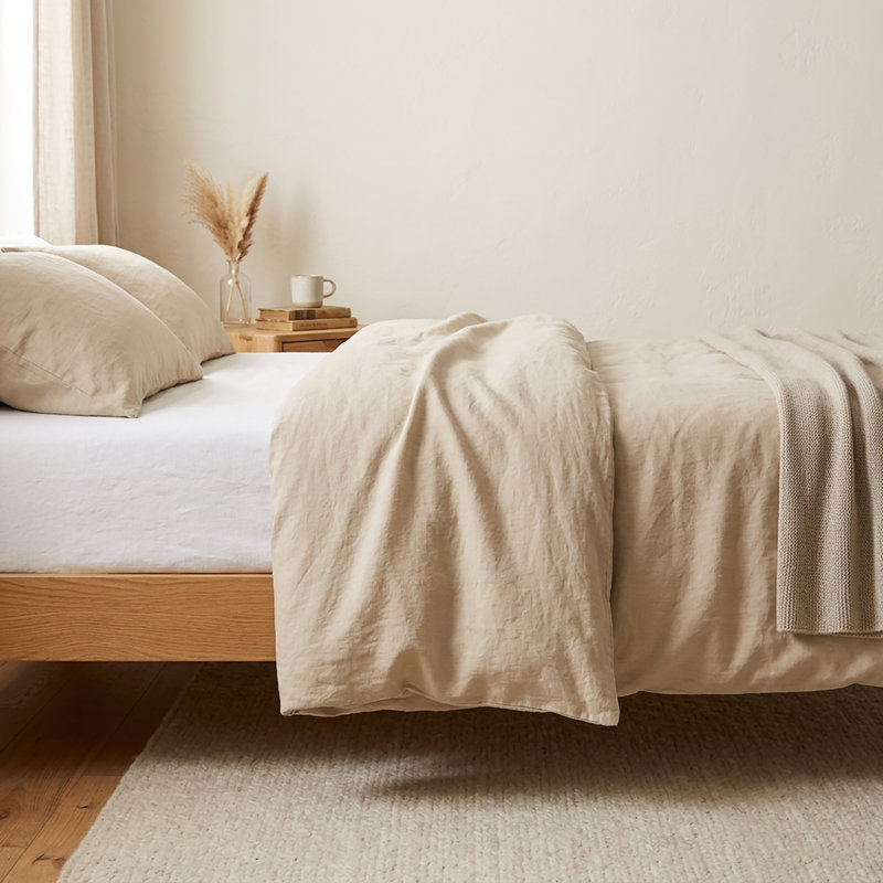 Housse de couette kaki, Grand lit