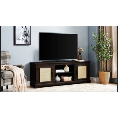 Meuble télé Farmhouse Rattan