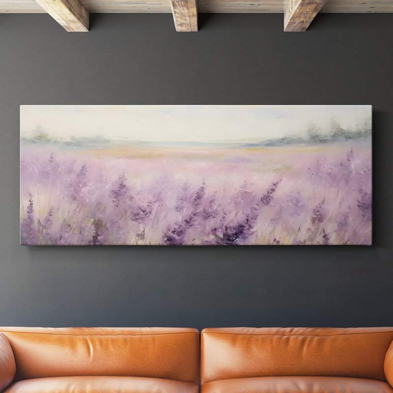Série paysage - DCCxxiii - Toile tendue avec châssis - Prêt à être accroché, H 20 po x l 50 po