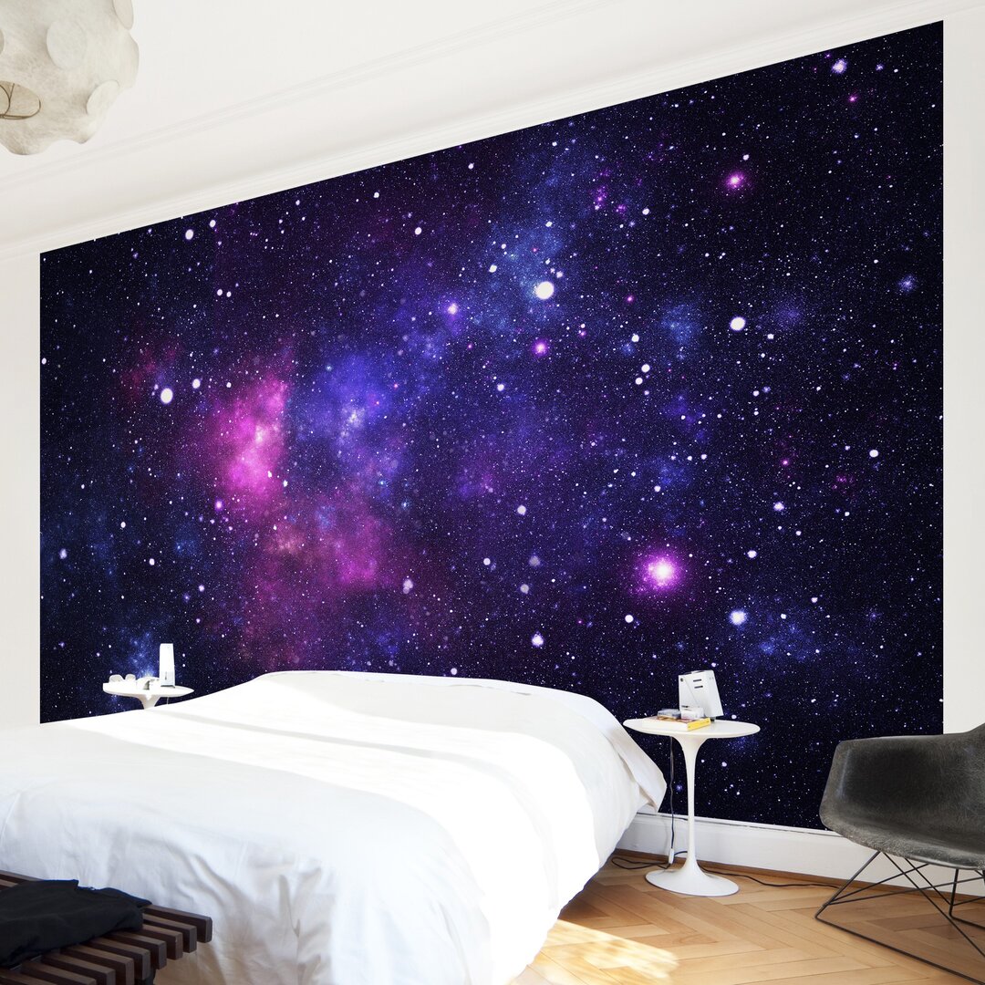 Glatte Tapete Galaxy 2,25 m x 336 cm