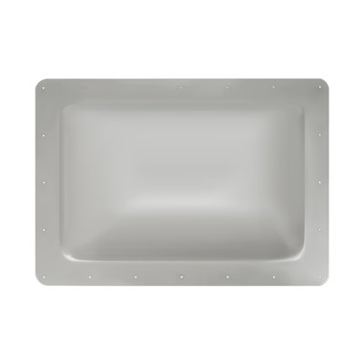 Puits de lumière 14X22IN PC résistant aux rayons UV pour les véhicules récréatifs et les campeurs, remplacement direct avec teinte fumée