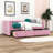 Motohiro Upholstered Daybed with 2 Drawers-863559708