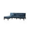 Canapé modulaire d'angle rembourré 88,6 po Sky-868007756