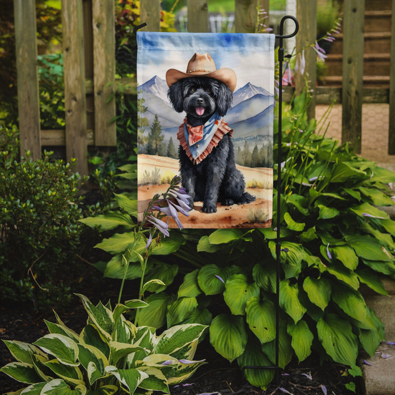 Drapeau Cowboy Welcome Garden, Puli