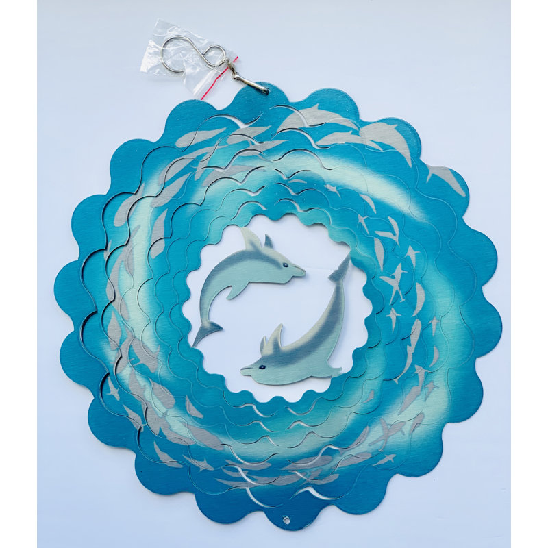 Rotateur de dauphins suspendus 3d Bembry