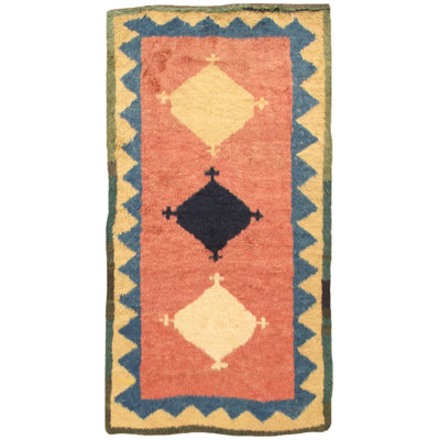 Antique One-of-a-Kind 4'1" X 7'5" Area Rug