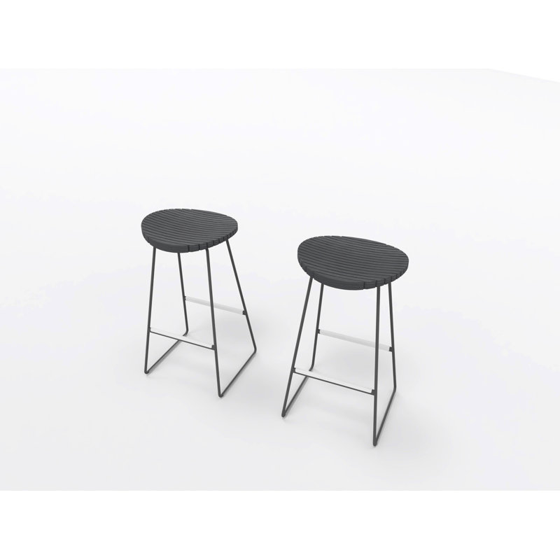 Clark Counter Stool 750H, Shadow Grey
