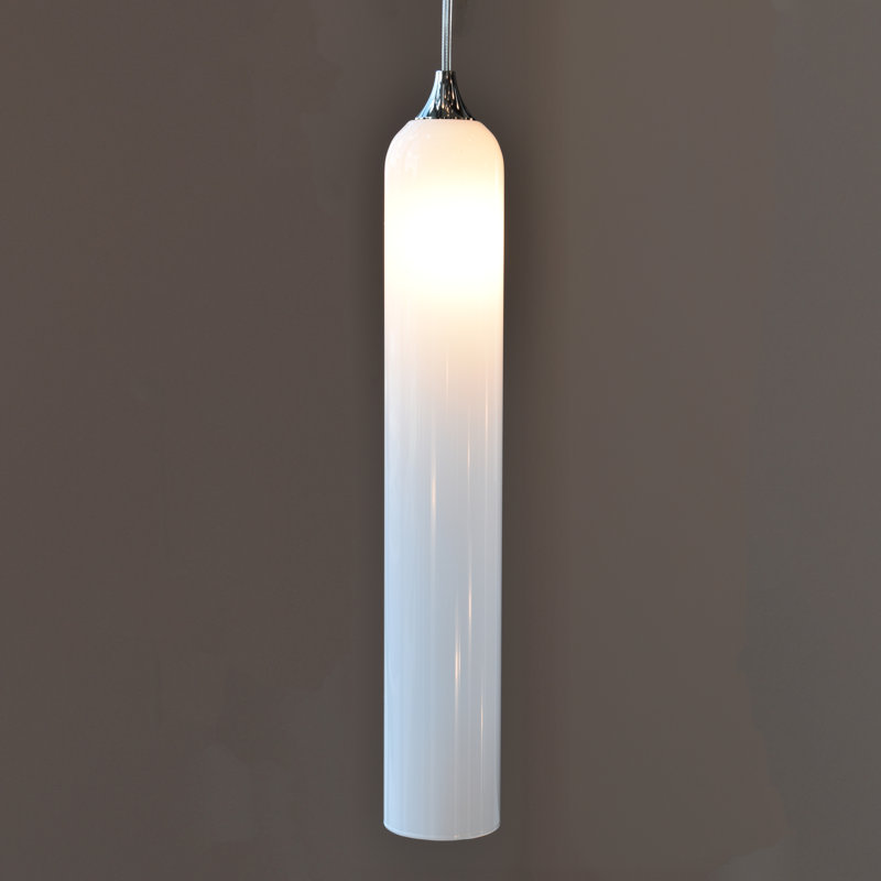 Opal Candle 3 - Light Cluster Pendant, White