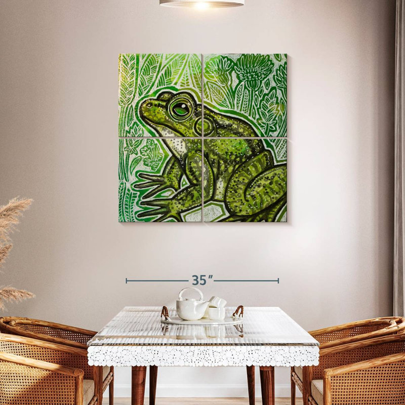 Brampt Little Frog, 38" H x 38" W