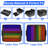 File Organizer, Fireproof File Box with Lids, Important Document Organizer Box with Lock