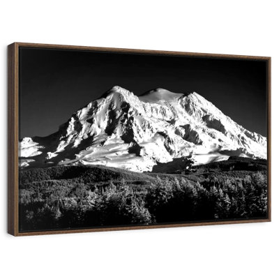 Mount Shasta Monochrome