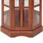 Armoire d'angle à 5 tablettes avec affichage de la fonction de rangement et 5 tablettes-140573061