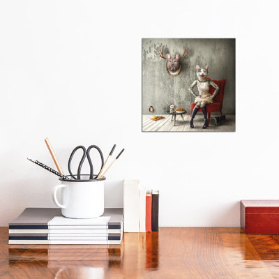 Home Fairytale: Puss In Boots by Spielsinn Design - Gallery-Wrapped Canvas Giclée on Canvas